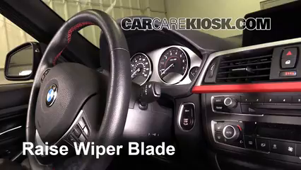 2013 BMW 335i xDrive 3.0L 6 Cyl. Turbo Sedan Windshield Wiper Blade (Front) Replace Wiper Blades